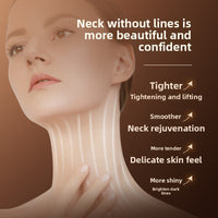 LED Light Therapy Face Mask with Neck Attachment by 2pxnk0-0u, showing the mask's sleek design and adjustable neck strap.