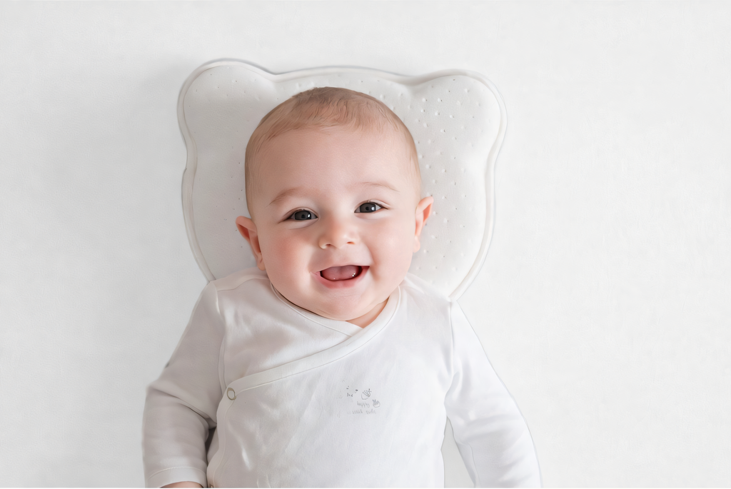Baby Memory Foam Pillow Flat Head Prevention & Neck Support
